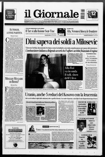 Il giornale : quotidiano del mattino